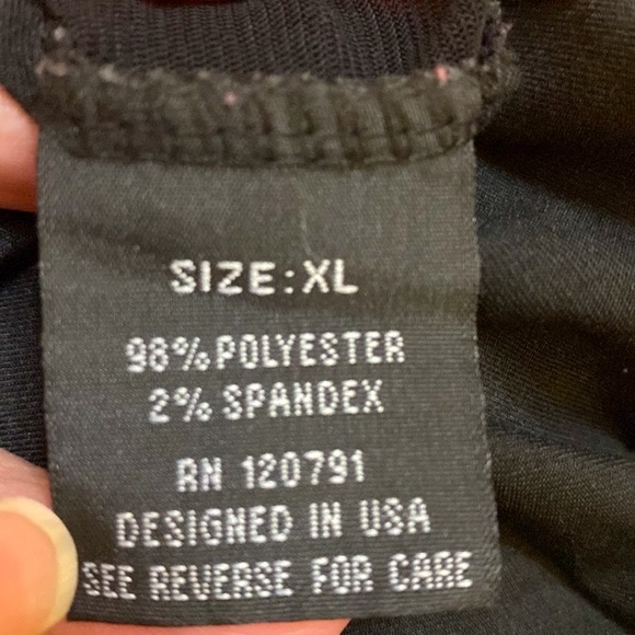 True Rock short pink romper with black and neon yellow - Picture 7 of 8